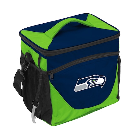 Logo Brands Seattle Seahawks 24 Can Cooler 628-63